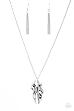 Load image into Gallery viewer, Paparazzi VINTAGE VAULT "Fiercely Fall" Silver Necklace &amp; Earring Set Paparazzi Jewelry
