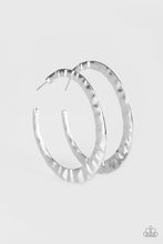 Load image into Gallery viewer, Paparazzi "Slayers Gonna Slay" Silver Earrings Paparazzi Jewelry
