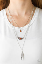 Load image into Gallery viewer, Paparazzi Sahara Sparrow - Orange Necklace
