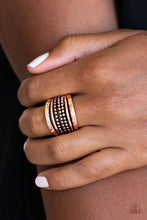 Load image into Gallery viewer, Paparazzi Trailblazin Trails - Copper Ring

