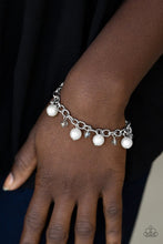Load image into Gallery viewer, Paparazzi Country Club Chic - White Bracelet
