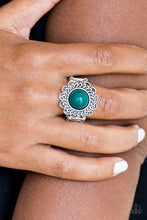 Load image into Gallery viewer, Paparazzi VINTAGE VAULT "Garden Stroll" Green Ring Paparazzi Jewelry

