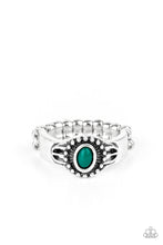 Load image into Gallery viewer, Paparazzi "Right on Trek" Green Ring Paparazzi Jewelry
