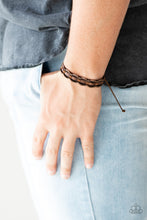 Load image into Gallery viewer, Paparazzi Modern Pioneer - Brown Bracelet
