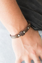 Load image into Gallery viewer, Paparazzi Road Burner - Brown Bracelet
