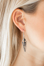Load image into Gallery viewer, Paparazzi Terra Territory - Black Earrings
