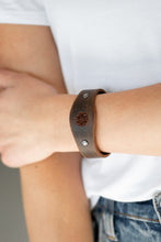 Load image into Gallery viewer, Paparazzi Pleasantly Pioneer - Brown Bracelet

