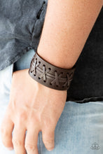 Load image into Gallery viewer, Paparazzi VINTAGE VAULT "Super Sporty" Brown Urban Bracelet Unisex Paparazzi Jewelry
