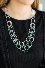 Load image into Gallery viewer, Paparazzi Yacht Tour - Green Necklace
