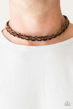 Load image into Gallery viewer, Paparazzi Track Tracker - Brown Necklace
