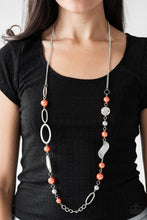 Load image into Gallery viewer, Paparazzi All About Me - Orange Necklace
