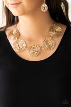Load image into Gallery viewer, Paparazzi SOL-Mates - Gold Necklace
