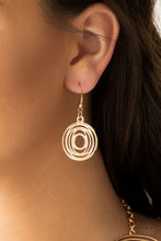 Load image into Gallery viewer, Paparazzi SOL-Mates - Gold Necklace

