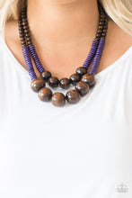 Load image into Gallery viewer, Paparazzi Cancun Cast Away - Purple Necklace
