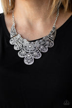 Load image into Gallery viewer, Paparazzi Mess With The Bull - Silver Necklace
