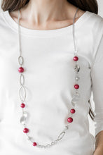 Load image into Gallery viewer, Paparazzi All About Me - Red Necklace
