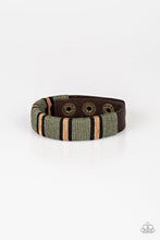 Load image into Gallery viewer, Paparazzi VINTAGE VAULT "Future Forester" Brown Wrap Bracelet Paparazzi Jewelry
