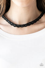 Load image into Gallery viewer, Paparazzi Track Tracker - Black Necklace

