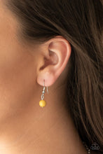 Load image into Gallery viewer, Paparazzi Flirty Foxtrot - Yellow Necklace
