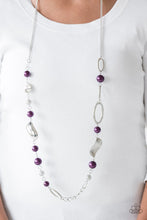 Load image into Gallery viewer, Paparazzi All About Me - Purple Necklace
