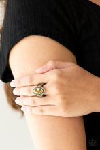 Load image into Gallery viewer, Paparazzi Modern Millionaire - Brass Ring
