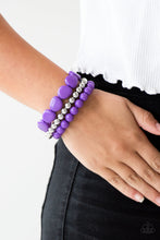 Load image into Gallery viewer, Paparazzi Color Venture - Purple Bracelet
