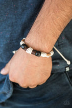 Load image into Gallery viewer, Paparazzi Back In The Backwoods - Black Bracelet
