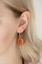 Load image into Gallery viewer, Paparazzi "Wonderfully Walla Walla" Orange Necklace &amp; Earring Set Paparazzi Jewelry
