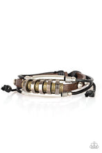 Load image into Gallery viewer, Paparazzi "Urban Backpacker" Black Urban Bracelet Unisex Paparazzi Jewelry

