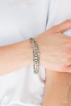 Load image into Gallery viewer, Paparazzi No Means NOMAD - Silver Bracelet
