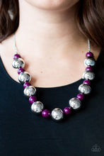 Load image into Gallery viewer, Paparazzi Top Pop - Purple Necklace
