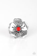 Load image into Gallery viewer, Paparazzi VINTAGE VAULT "Boho Blossom" Red Ring Paparazzi Jewelry

