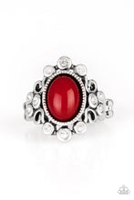 Load image into Gallery viewer, Paparazzi "Noticeably Notable" Red Ring Paparazzi Jewelry
