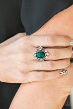 Load image into Gallery viewer, Paparazzi "Noticeably Notable" Green Ring Paparazzi Jewelry

