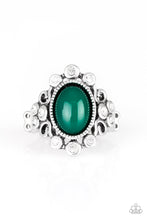 Load image into Gallery viewer, Paparazzi "Noticeably Notable" Green Ring Paparazzi Jewelry
