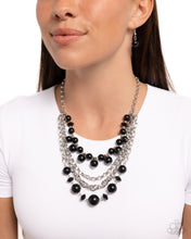 Load image into Gallery viewer, Paparazzi Rockin Rockette - Black Necklace
