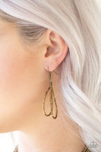 Load image into Gallery viewer, Paparazzi Knotted Knockout - Brass Necklace
