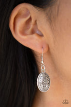 Load image into Gallery viewer, Paparazzi "Sierra Serenity" Orange  Stone Silver Necklace &amp; Earring Set Paparazzi Jewelry
