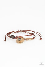 Load image into Gallery viewer, Paparazzi "Trail Trek" Brown Urban Bracelet Unisex Paparazzi Jewelry
