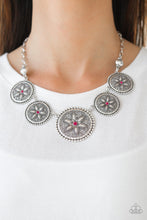 Load image into Gallery viewer, Paparazzi Written In The STAR LILIES - Pink Necklace
