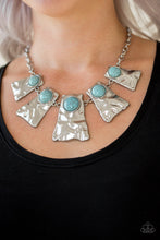 Load image into Gallery viewer, Paparazzi Cougar - Blue Necklace
