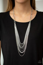 Load image into Gallery viewer, Paparazzi "Rebel Rainbow" White Necklace &amp; Earring Set Paparazzi Jewelry
