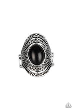 Load image into Gallery viewer, Paparazzi "Royal Roamer" Black Ring Paparazzi Jewelry
