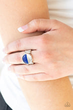 Load image into Gallery viewer, Paparazzi VINTAGE VAULT "Stone Seeker" Blue Ring Paparazzi Jewelry
