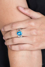 Load image into Gallery viewer, Paparazzi Supreme Bling - Blue Ring
