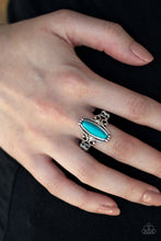 Load image into Gallery viewer, Paparazzi Desert Canyons - Blue Ring
