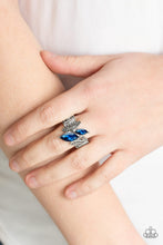 Load image into Gallery viewer, Paparazzi "Stay Sassy" Blue Ring Paparazzi Jewelry

