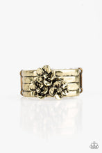 Load image into Gallery viewer, Paparazzi VINTAGE VAULT "This ISLAND Is Your ISLAND" Brass Ring Paparazzi Jewelry
