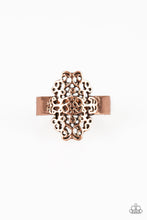 Load image into Gallery viewer, Paparazzi "Full Of HAUTE Air" Copper Ring Paparazzi Jewelry
