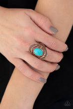 Load image into Gallery viewer, Paparazzi "Royal Roamer" Copper Ring Paparazzi Jewelry
